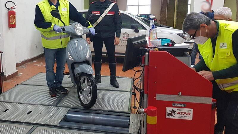 Castellammare di Stabia: sequestrate bici elettriche modificate come scooter