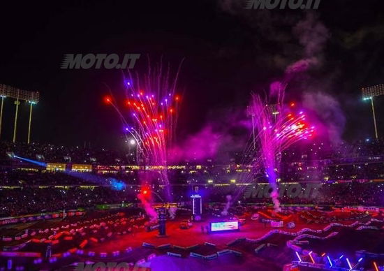 Supercross. Le foto più spettacolari di Oakland