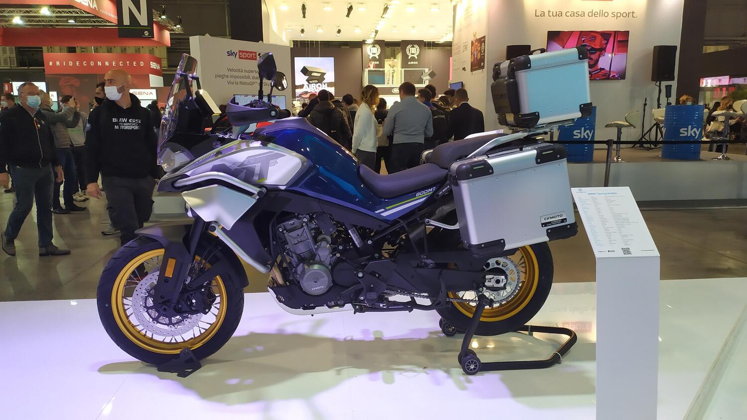 EICMA 2021, le novità: CFMoto 800MT Sport e 800MT Touring