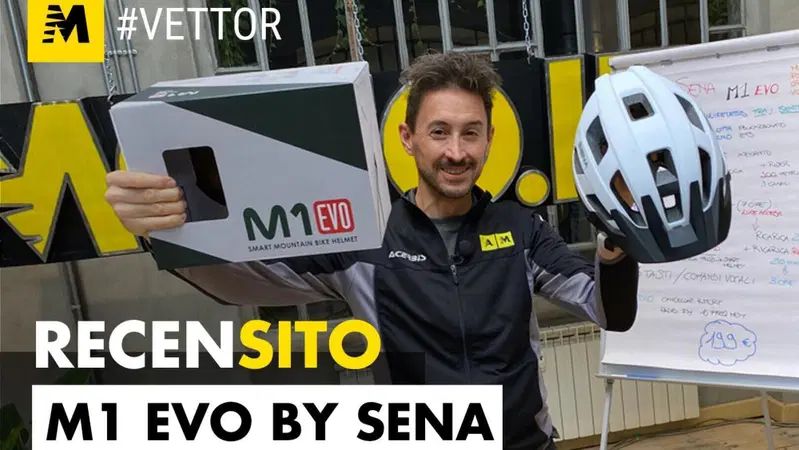 Sena M1 Evo. Recensione casco per MTB con sistema di comunicazione e non solo...