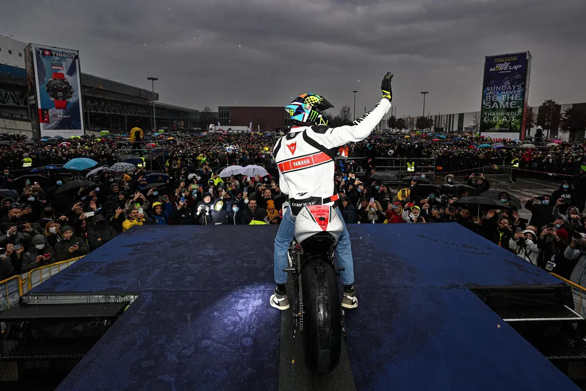 MotoGP 2021. L’ultimo giro di Valentino Rossi a Eicma (20)