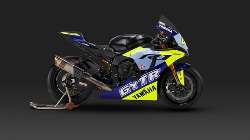 Yamaha R1 GYTR VR46 Tribute. Omaggio a Valentino Rossi (2)