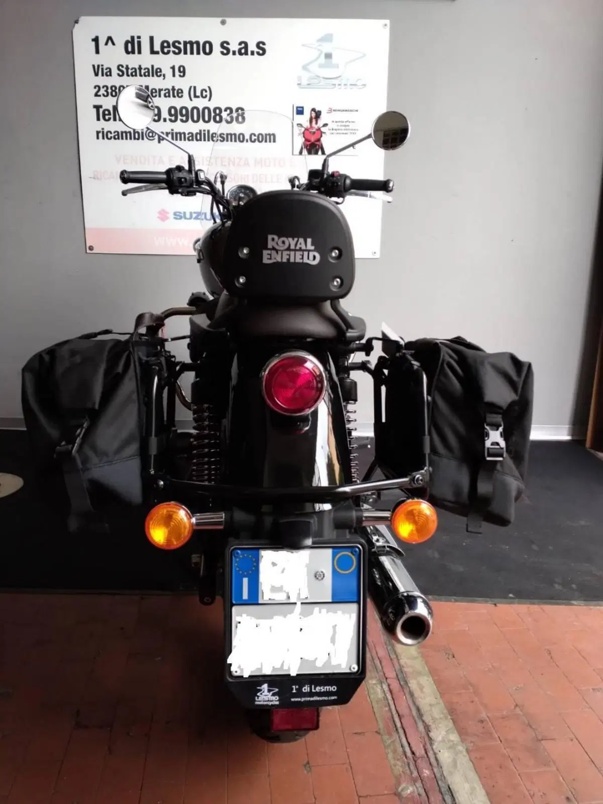 Borse laterali GIVI per Royal Enfield Meteor (4)