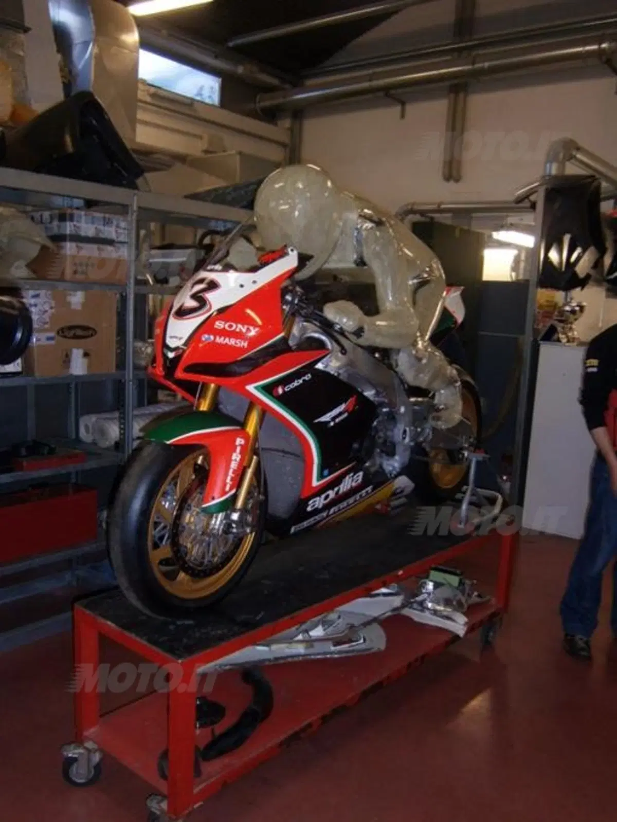 Reparto Corse Aprilia, dove nascono SBK e MotoGP (3)