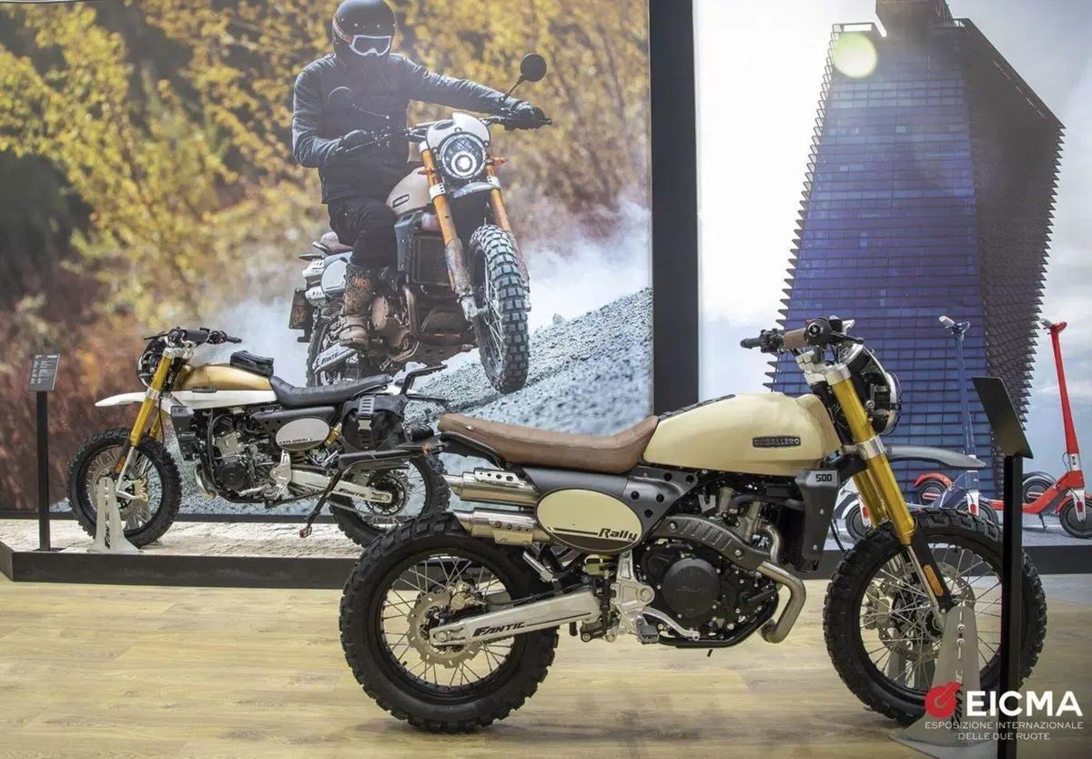 EICMA 2021, le novità: Fantic Motor, dall'e-Scooter al Caballero 500 (4)