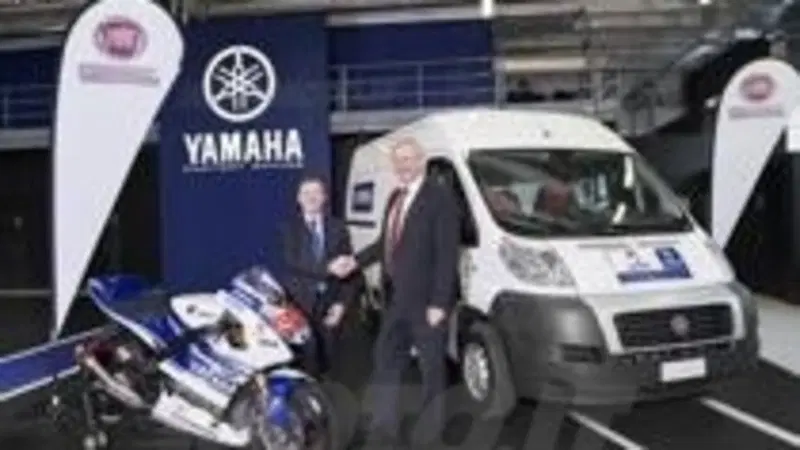 MotoGP. Fiat Professional sponsor del Team Yamaha Factory 