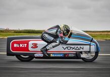 Max Biaggi, record a 456 km/h sulla Voxan elettrica