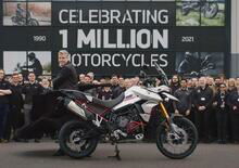 Triumph: la moto numero 1.000.000 e il 120° anniversario