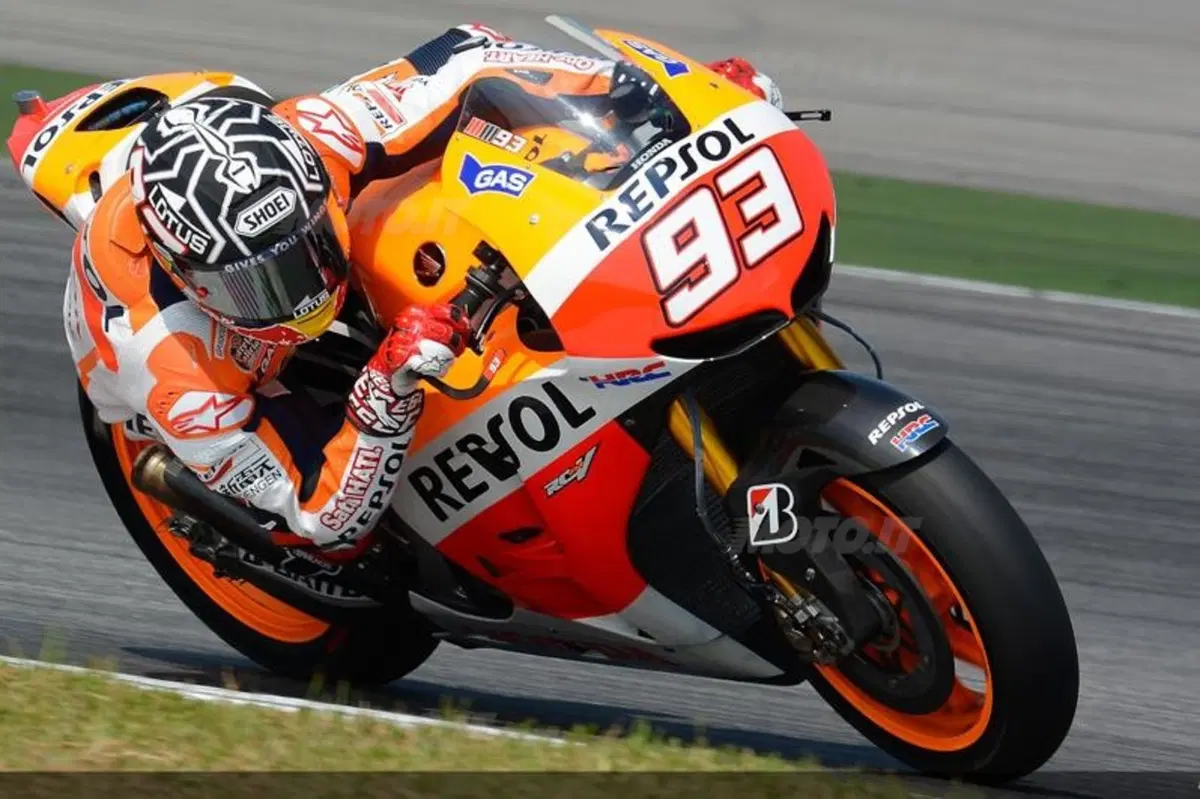 Test MotoGP a Sepang. Solo Marquez davanti a Rossi (4)