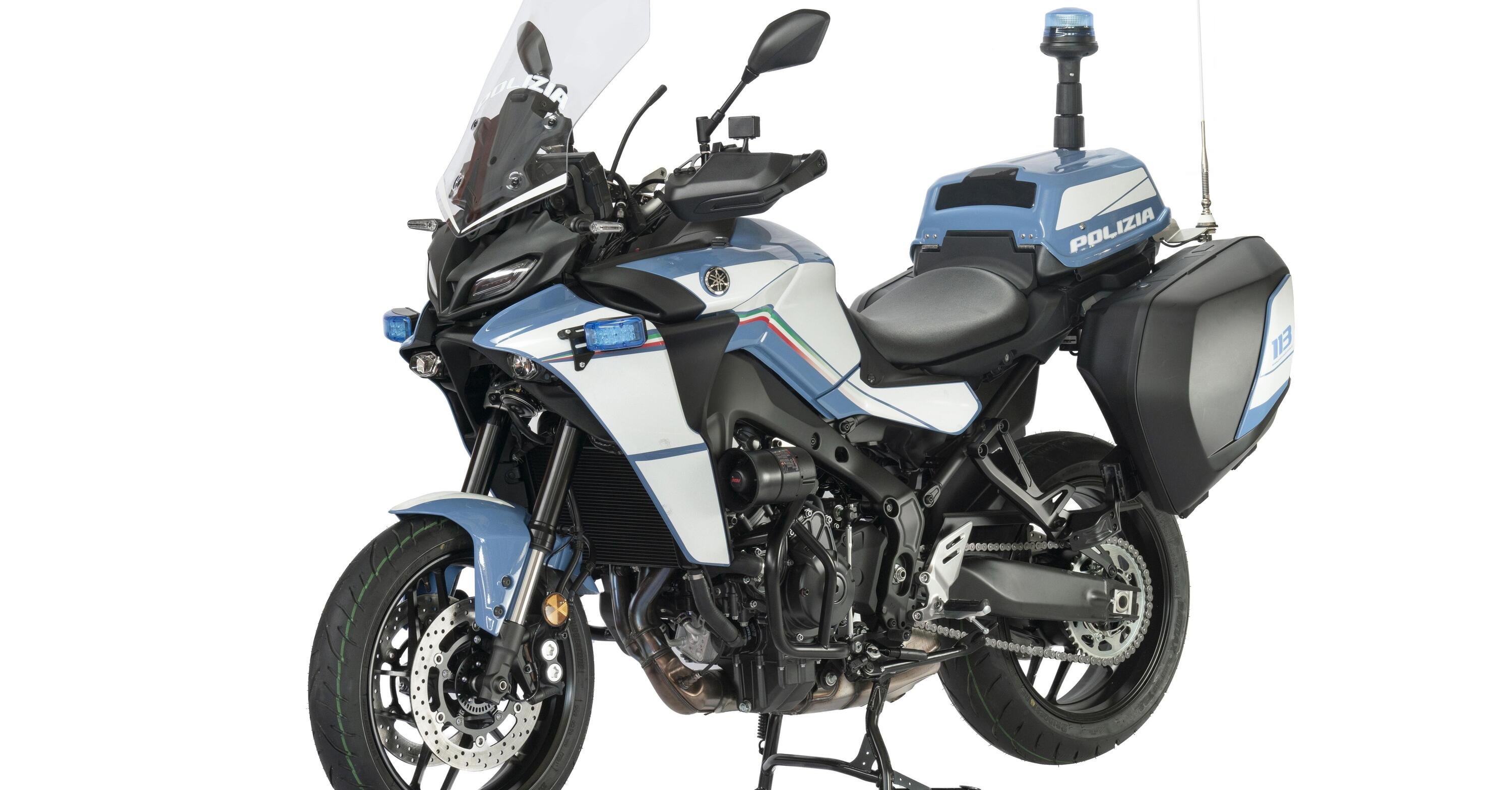 Yamaha presenta la Tracer 9 della Polizia di Stato. Una collaborazione iniziata nel 1987
