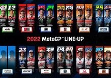 MotoGP 2022: ecco la prima line-up senza Valentino Rossi