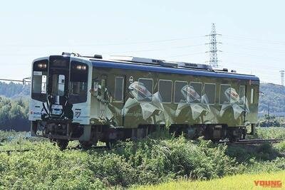 Suzuki Katana diventa una stazione (ed era gi&agrave; un treno)