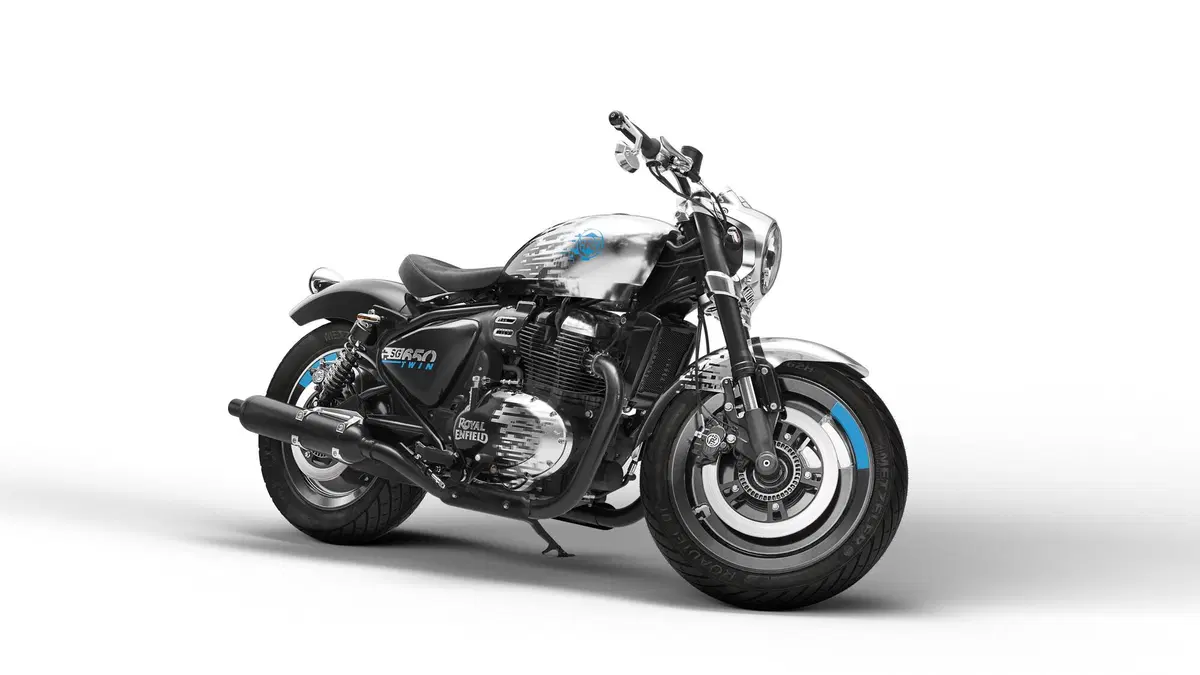 Royal Enfield: il concept SG650 presentato a EICMA 2021 (4)