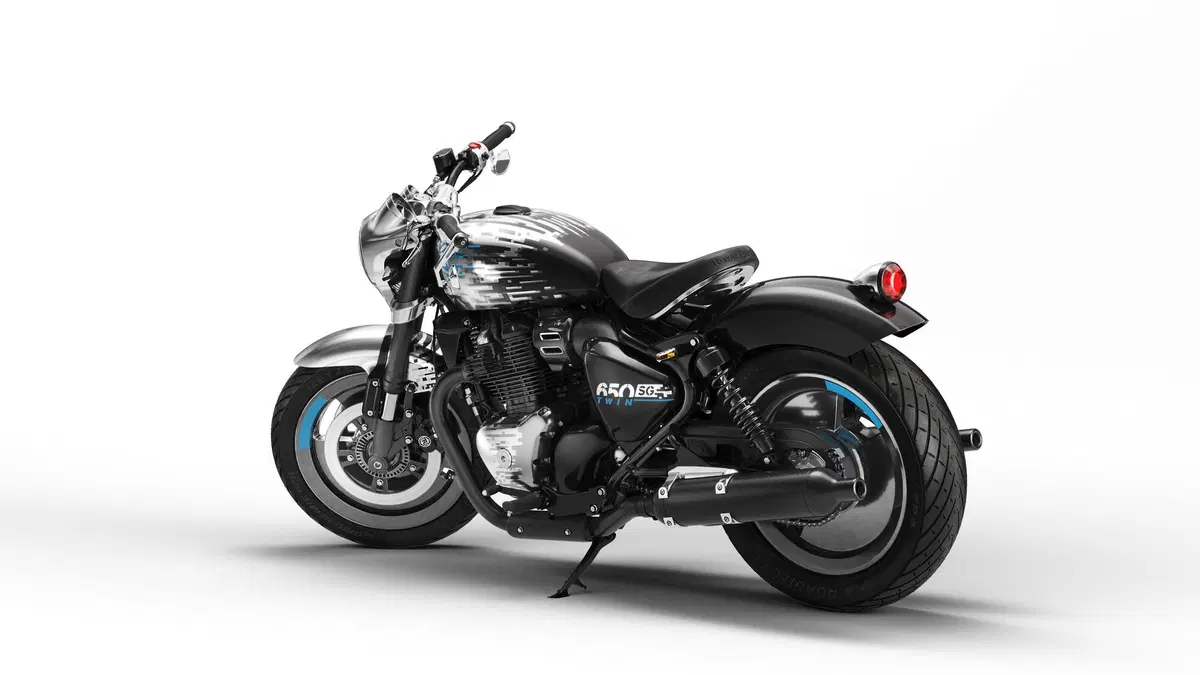 Royal Enfield: il concept SG650 presentato a EICMA 2021 (6)