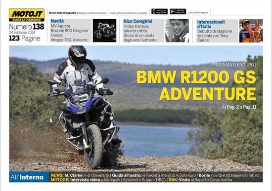 Magazine n° 138, scarica e leggi il meglio di Moto.it