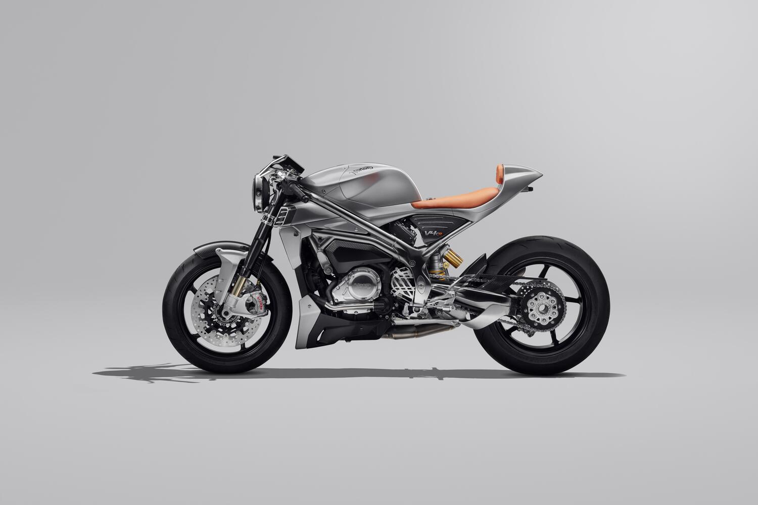 Norton presenta la V4CR café racer da 185 cavalli