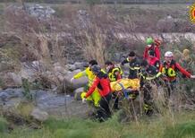 Messina: cade con la moto nel fiume, muore centauro di 33 anni