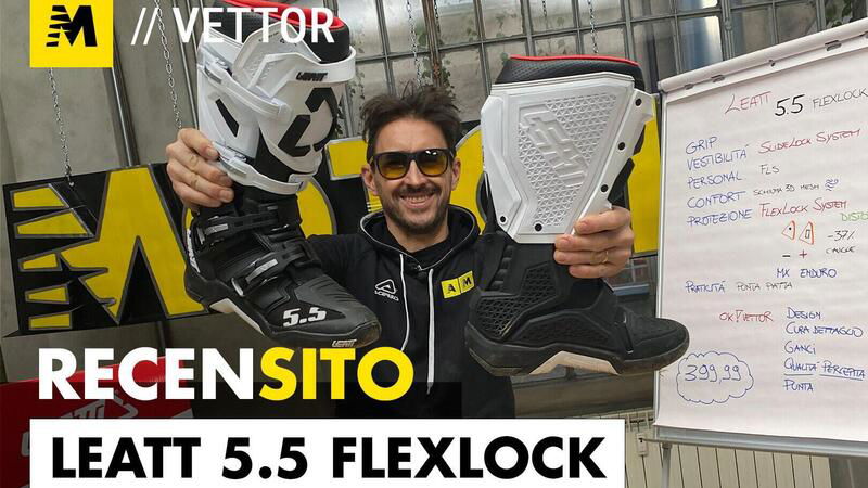 Stivali Leatt 5.5 Flexlock: offroad top!