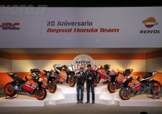 Honda e Repsol, 20 anni e 10 titoli