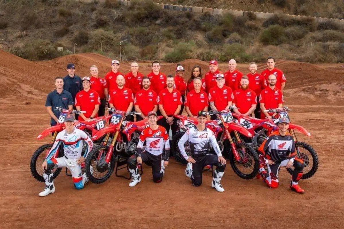 Il Team Honda HRC presenta la formazione 2022 nel Motocross USA (2)