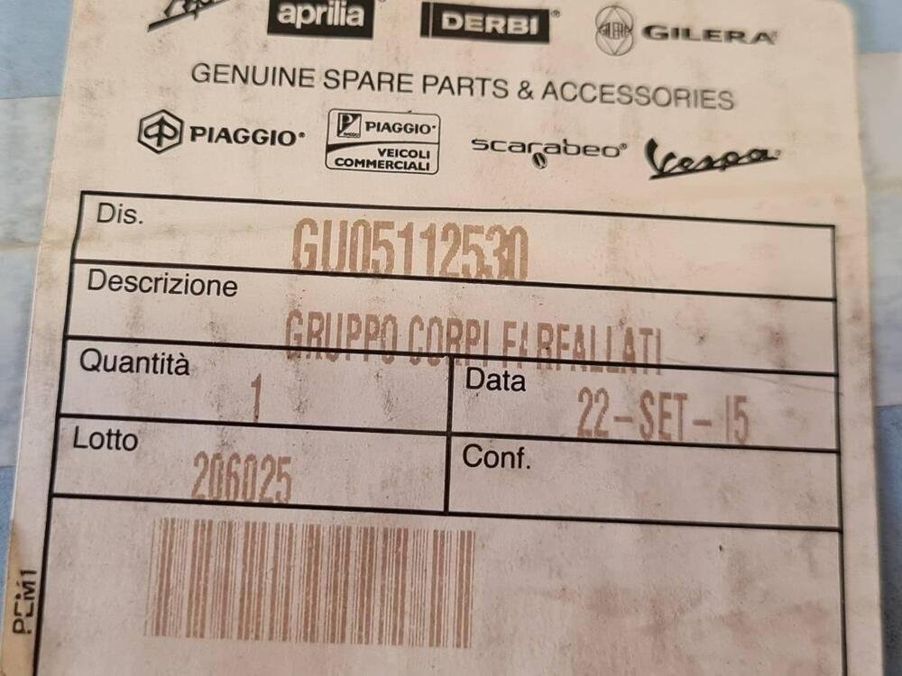 Moto Guzzi gruppo corpo farfallati GU05112530 (4)