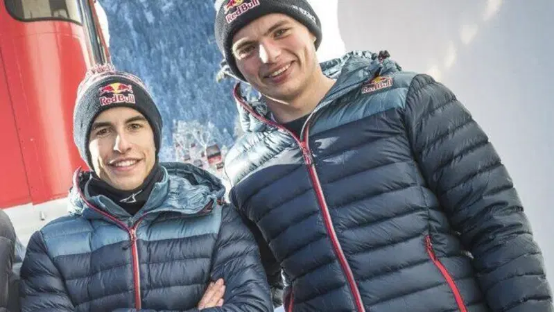 Marc Marquez e Valentino Rossi uno contro l'altro pure sulla Formula1