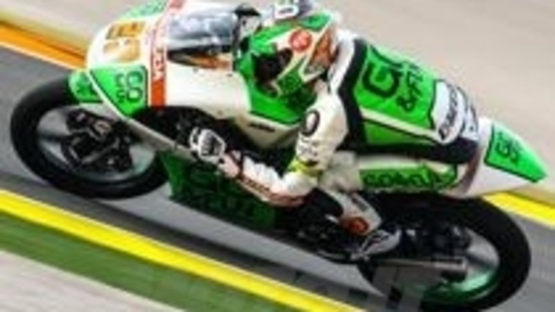 Test a Valencia, Kallio il pi&ugrave; veloce in Moto2, Antonelli domina la Moto3
