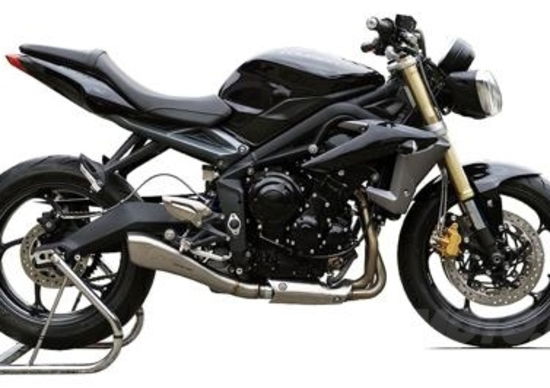 HP Corse: scarico Hydroform per Triumph Street Triple