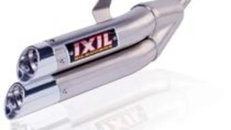 Impianto di scarico Ixil Dual Hyperlow L3X per KTM Duke 390