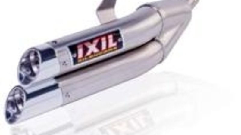 Impianto di scarico Ixil Dual Hyperlow L3X per KTM Duke 390