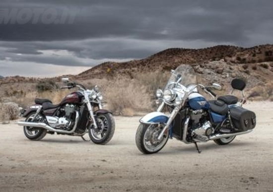 Triumph Thunderbird Commander e LT: svelati i prezzi