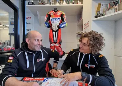 SBK. Motocorsa Racing e Axel Bassani ancora insieme nel 2022