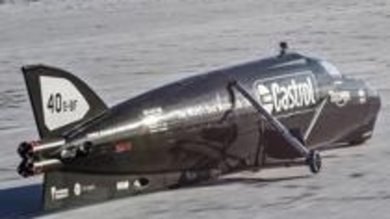 Triumph Castrol Rocket: a 650 km/h per battere il record!
