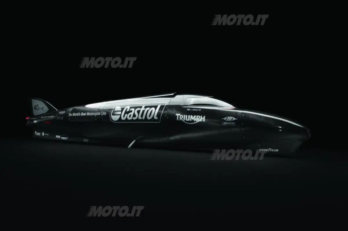 Triumph Castrol Rocket: a 650 km/h per battere il record! (8)