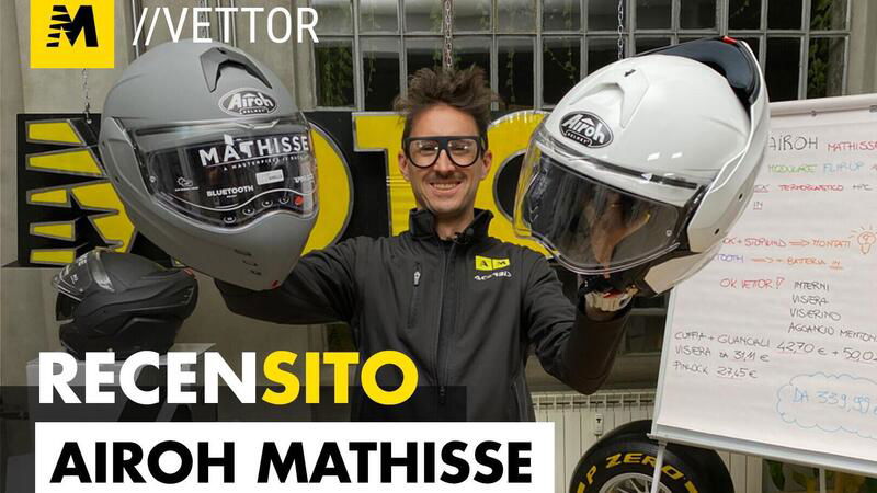 Airoh Mathisse. Recensione casco modulare flip-up
