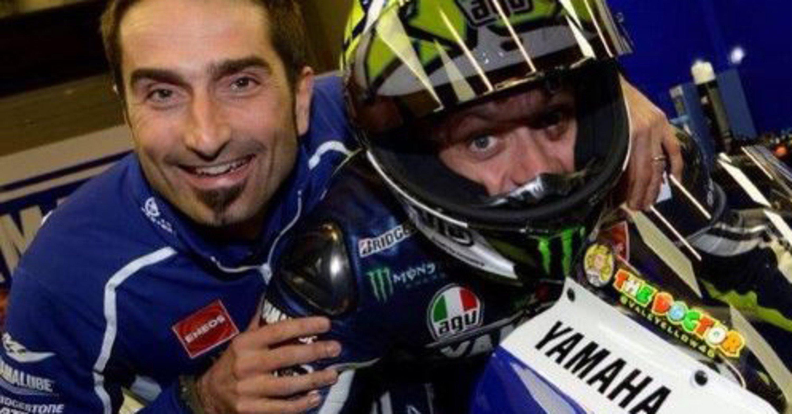 MotoGP. Matteo Flamigni e Valentino Rossi 