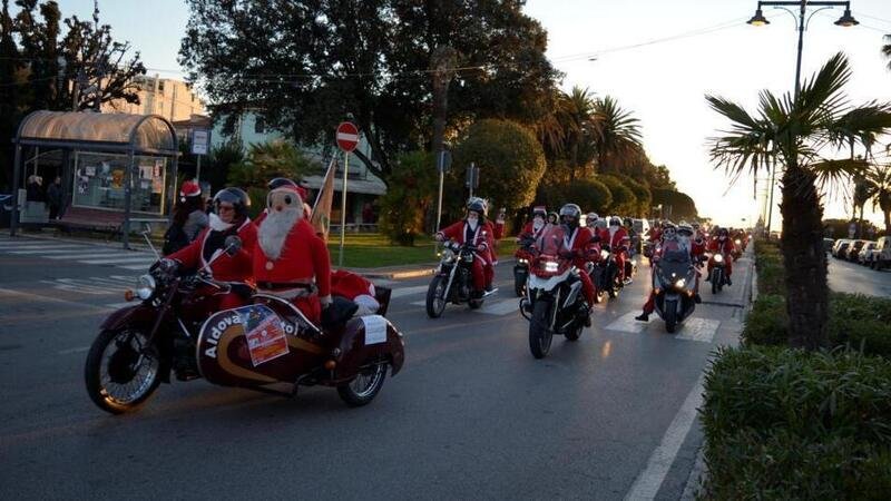 Babbo Natale in moto, a Massa il 19 dicembre