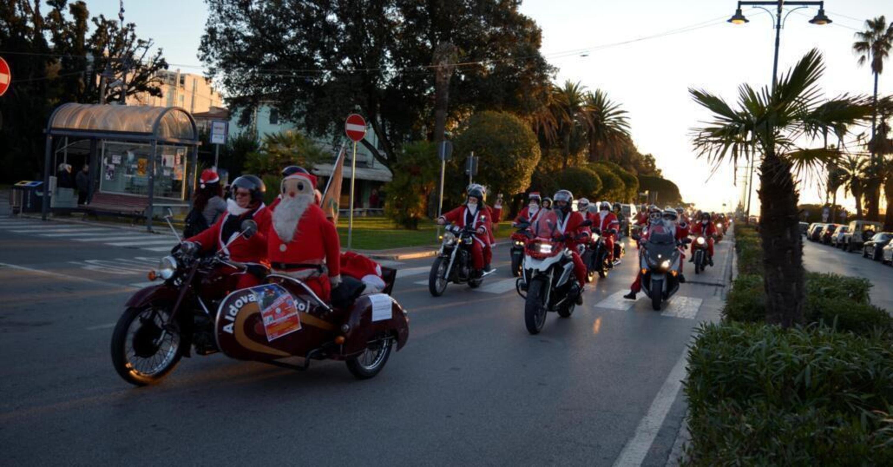 Babbo Natale in moto, a Massa il 19 dicembre