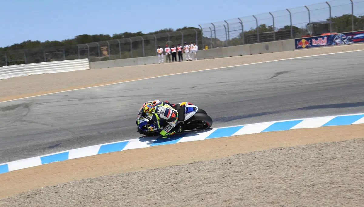 MotoGP. Laguna Seca, Rossi, Marquez e il sorpasso (al Cavatappi) che non c'era (10)