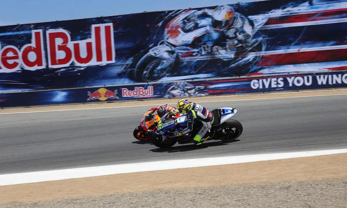 MotoGP. Laguna Seca, Rossi, Marquez e il sorpasso (al Cavatappi) che non c'era (7)