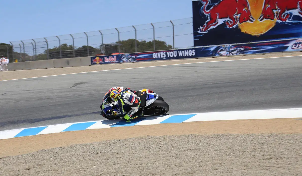 MotoGP. Laguna Seca, Rossi, Marquez e il sorpasso (al Cavatappi) che non c'era (9)