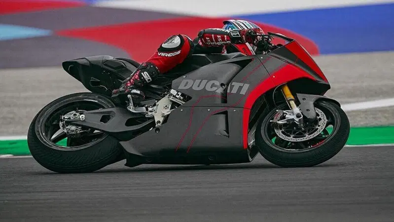 MotoGP, la Ducati MotoE &egrave; raffreddata a liquido. Chi l'avrebbe mai detto...