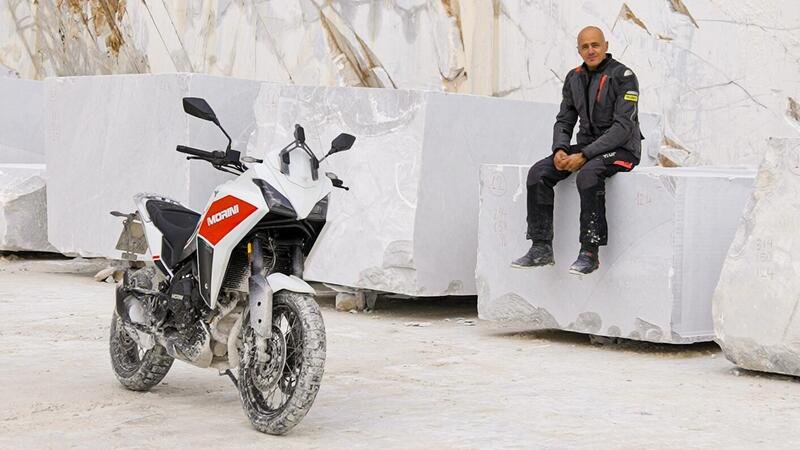 Moto Morini X-CAPE 650 SPECIAL TEST: in viaggio alle Cave di Marmo di Carrara