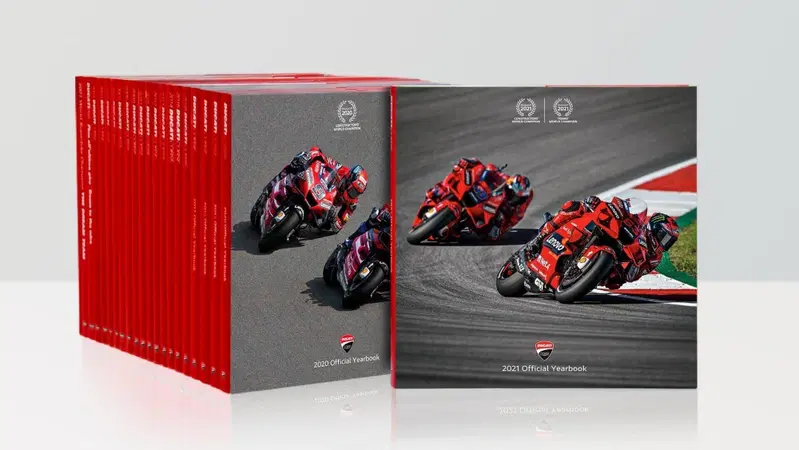 Ducati Corse, in vendita l'annuario 2021
