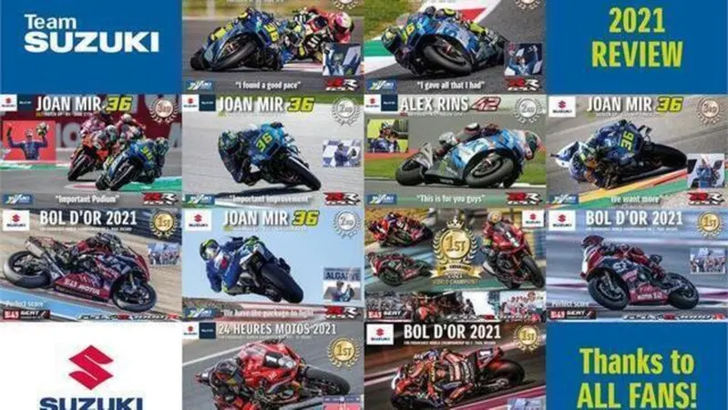 Suzuki celebra il 2021 con un regalo "speciale" per i propri fan