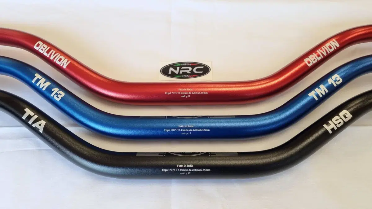 Manubrio ERGAL 22 mm 28,6 mm cross enduro motard NRC PRODOTTI NUOVI (6)