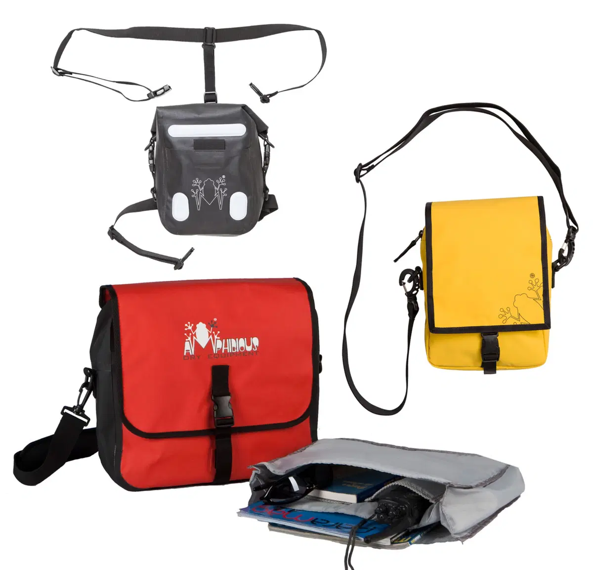 Amphibious Frosk, Frog e Legbag