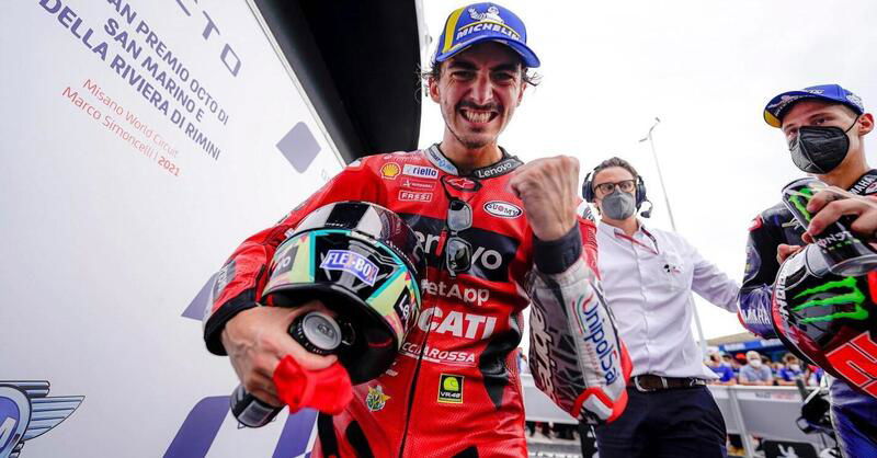 Francesco Bagnaia e la chiave del successo: divertirsi come Valentino Rossi