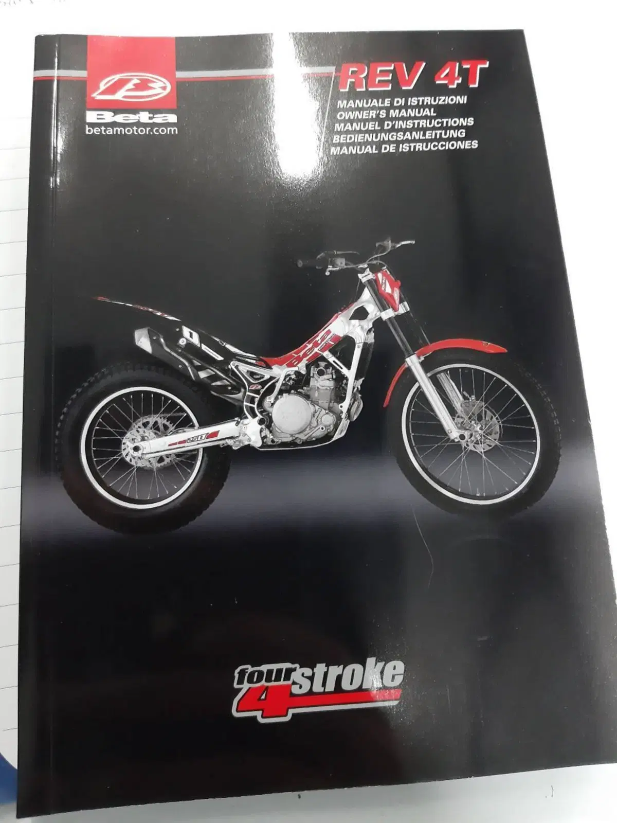 Manuale Beta Rev 4T 2008 Betamotor