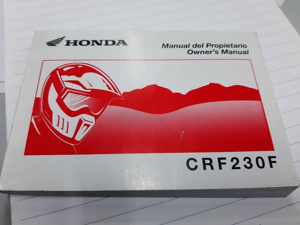 Manuale Honda CRF 230 F